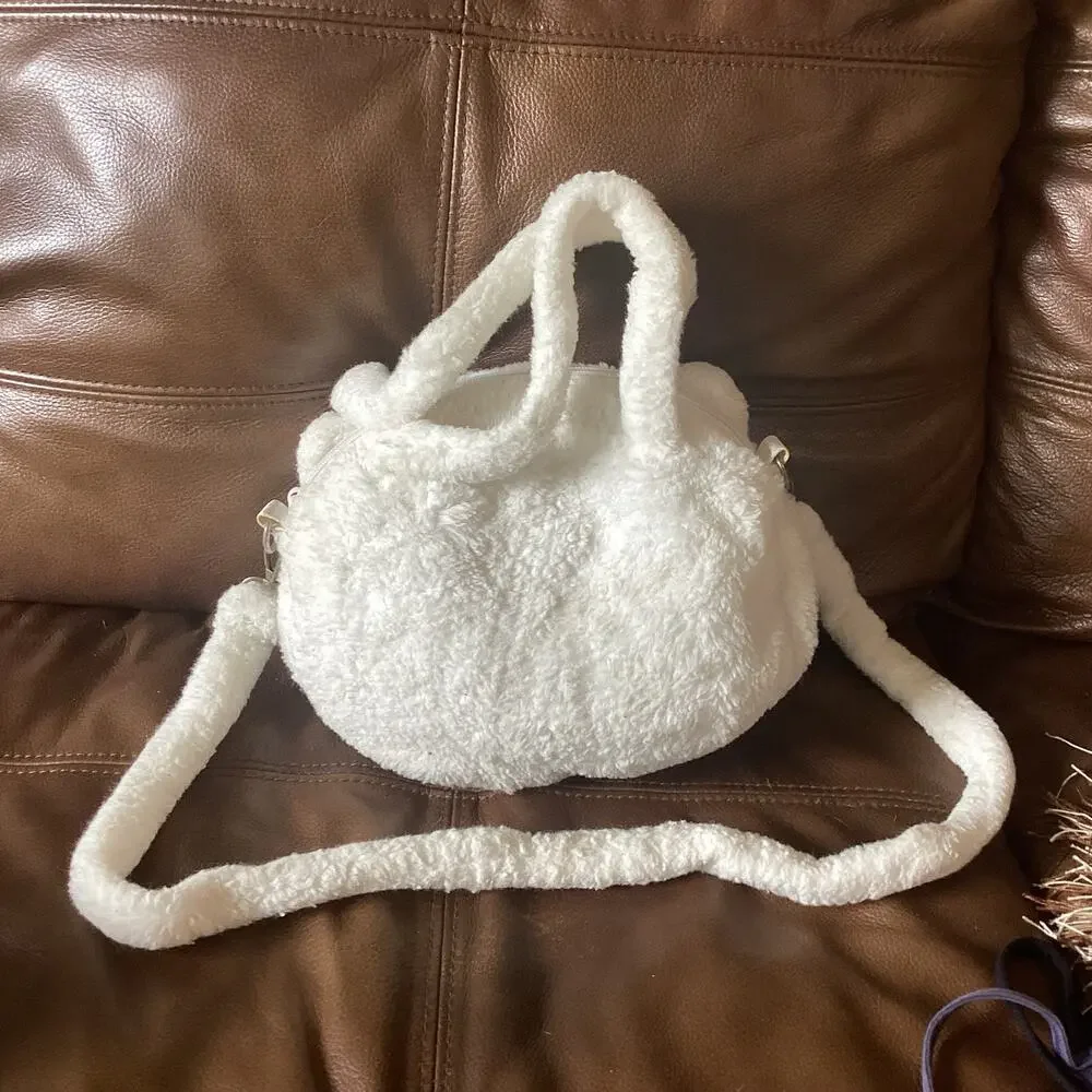 Fun Plush Kitty Crossbody Purse